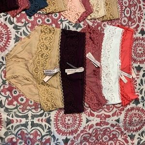 🎀VICTORIA SECRET BOW & LACE PANTIES🎀